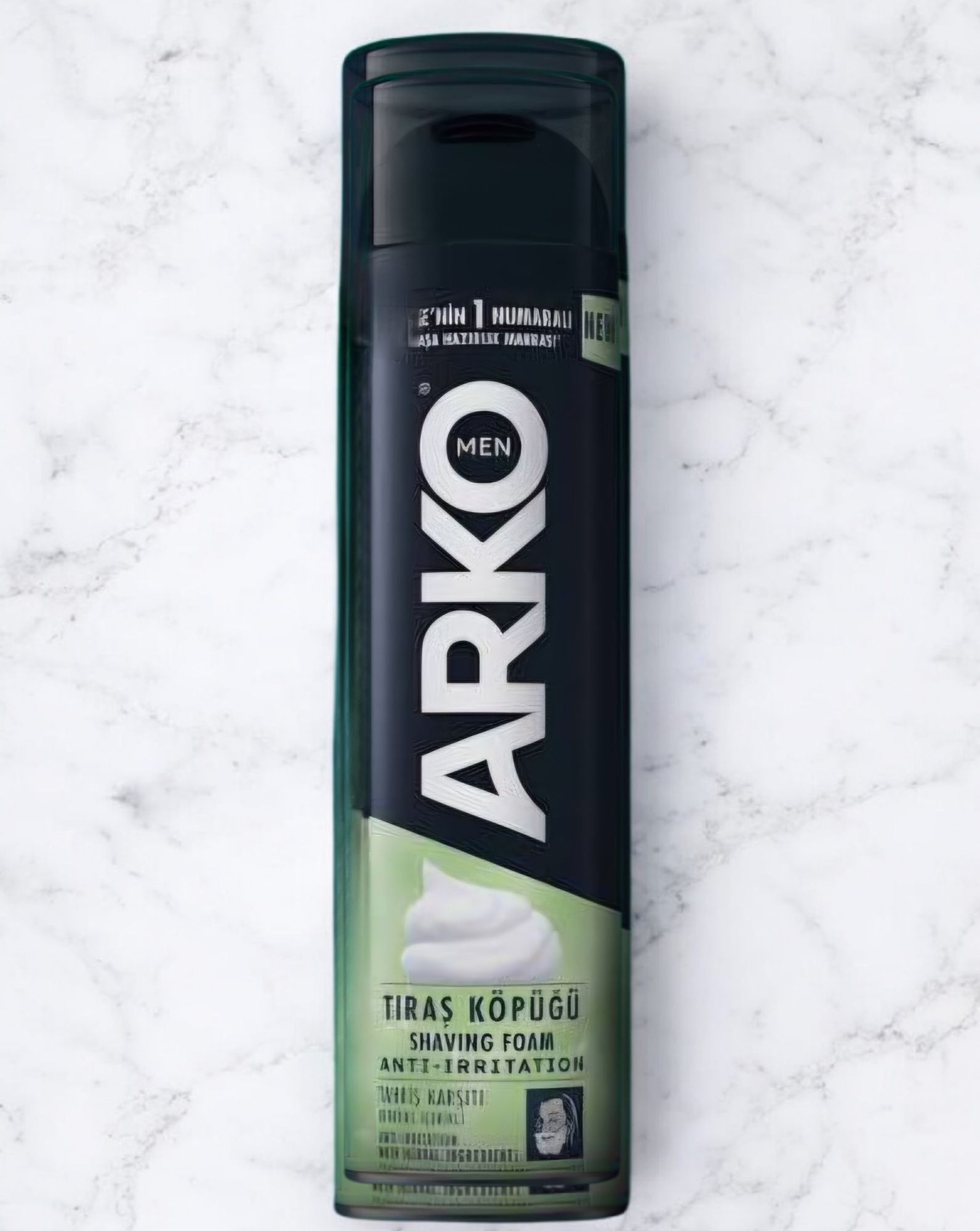 فوم اصلاح مردانه آرکو ، ضدحساسیت و ضدسوزش ،حجم ۲۰۰ میلی لیتر