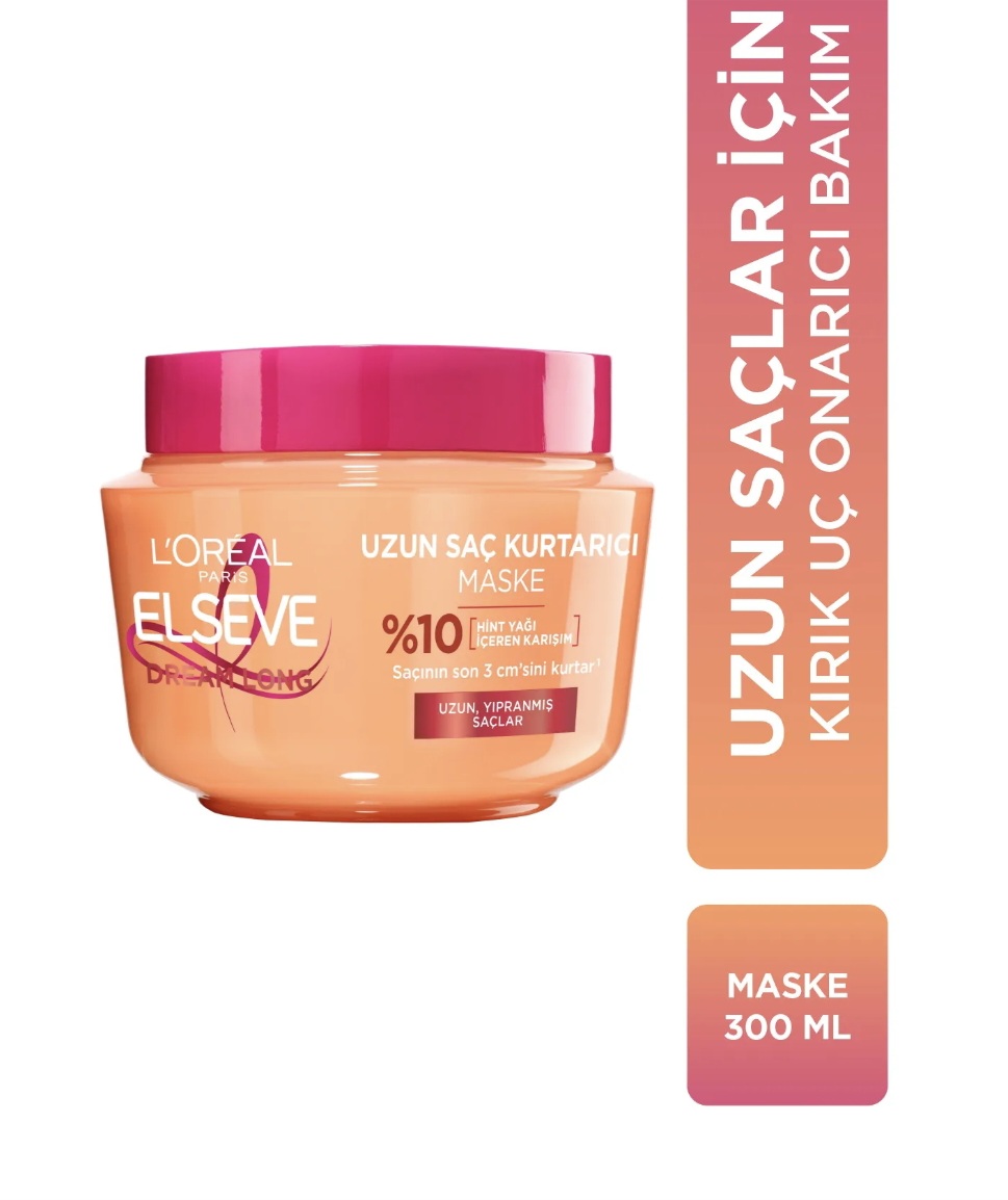 ماسک موی  Elseve  L'oréal Paris Dream Long Long Hair Rescue 300 ml