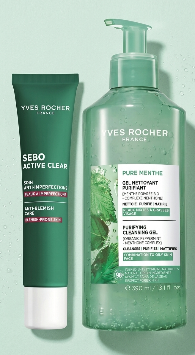 پک ضدجوش و کنترل چربی ایوروشهYves Rocher